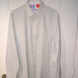 Charles Tyrwhitt Non-Iron Twill Mini Grid Check Shirt - Green